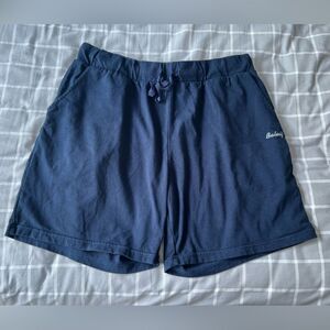Baleaf Womens 2XL‎ Blue Cotton Tie Shorts